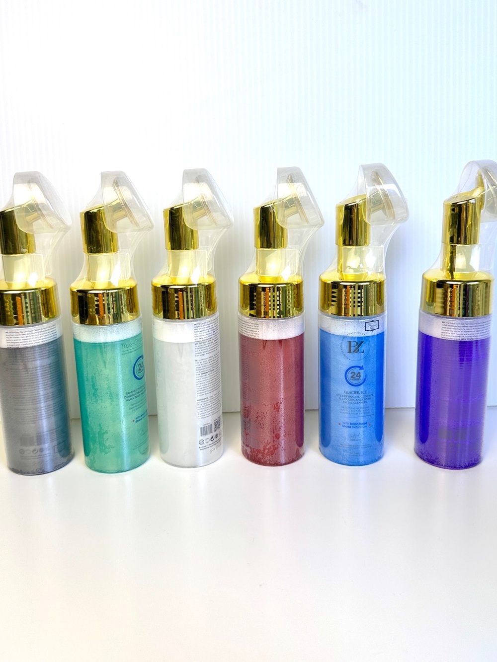 Bundle of 6 Face Cleansers 24hrs Foaming Facial Cleanser BZ Secret Collagen